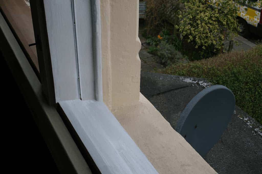 after window sill repair