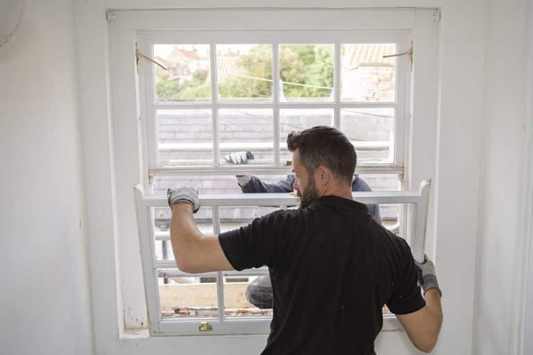 installing sash window