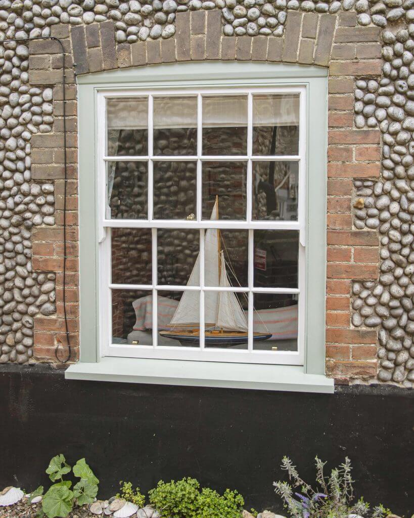 timber sash window