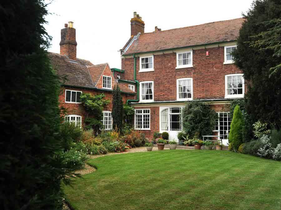 window renovation on manor house