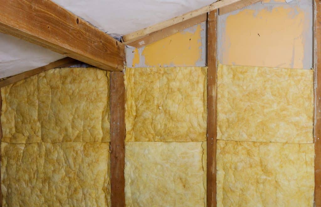 Heat loss: Install wall insulation